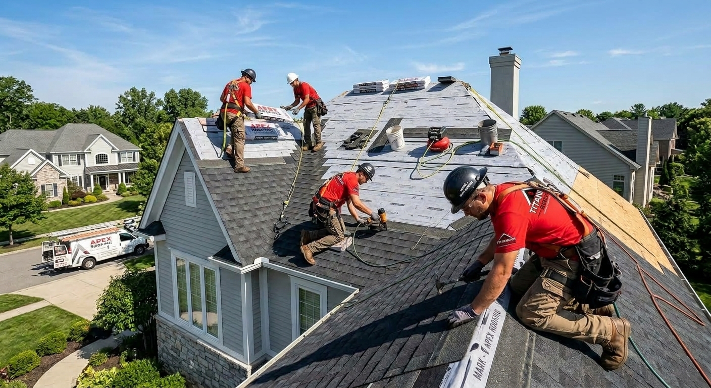 Titanium Roofing Crew